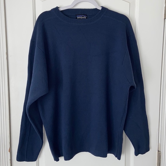 Patagonia Other - Patagonia vintage  pullover heavier wool sweater L